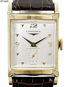 G11w24 腕時計 Longines 14L KARAT GOLD 手巻き 現在稼働 60サイズ