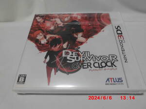 NINTENDO 3DS専用ソフト 新品未開封 デビルサバイバー オーバークロック DEVIL SURVIVOR OVER CLOCK　ニンテンドー3DS　送料　370円　520円