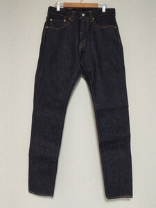 新品★桃太郎ジーンズ　MOMOTARO JEANS 0405　15.7oz 出陣セルヴイッジテーパードデニムパンツ/W31