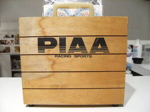 当時物★昭和レトロ★90年代★旧車 PIAA RACING SPORTS カセットケース カセットテープ 小物入れ★ヤンキー ディスコ 暴走族 F1 走り屋 