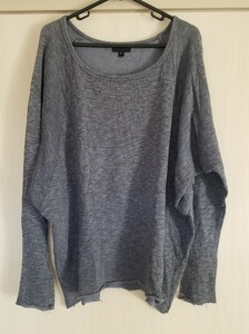 TOPSHOP トップショップ 長袖 カットソー　 トップス　綿100%　薄手スウェット素材　