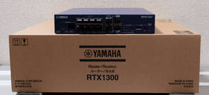 YAMAHA RTX1300 有線VPNルーター 光回線10Gbps接続対応　中古一式