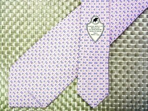 ♪35068C♪良品【魚 フィッシュ 柄】ハンティングワールド【CANALI】ネクタイ