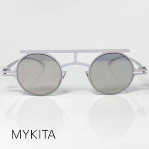 ドイツ製 MYKITA 円形サングラス 純正新品 HAMILTON F19 Mauve マイキータ｜付属品完備 / 丸メガネ ダブルブリッジ ツーブリッジ