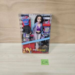 ☆C26 my scene Barbie マイシーン バービー NoLee ノリー キャラクタードール ドール 人形(中古品/現状品/保管品)☆