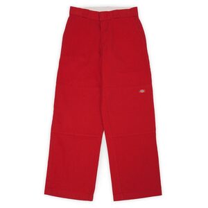 ディッキーズ Dickies 00s ダブルニー ワークパンツ チノパン Y2K 太め ストリート 古着 874 (-3684) レッド / 赤 W30 L30