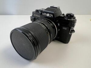 【11/150ES】MINOLTA X-700 フィルムカメラ レンズ tamron 28-80mm 1:3.5-4.2 動作未確認