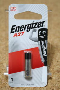 【送料無料】 Energizer/エナジャイザー 電池　12V　A27 ☆推奨期限2025年3月（複数在庫あり）