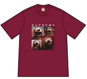 XL Supreme ss24 Rowlf Tee シュプリー シュプリーム ム ロルフ Tシャツ Cardinal カーディナル