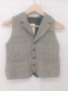 ◇ ●新品● ◎ Daddy Oh Daddy ダディオダディ タグ付き キッズ 子供服 ベスト サイズ130 ブラウン系 マルチ メンズ P