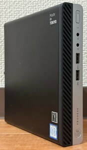 HP ProDesk 400 G4 DM/Celeron G4930T (Coffee Lake) 3.00GHz/メモリ 4GB/HDD 500GB 現状品