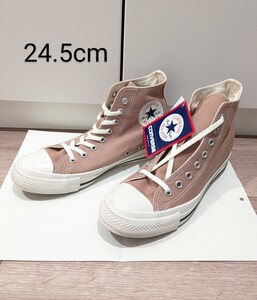 新品 CONVERSE 未使用 コンバース オールスター インヒール ハイカット 24.5cm 5ハーフ スニーカー