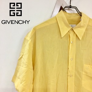 【送料無料】GIVENCHY　ジバンシイ　メンズ　トップス　半袖シャツ　イエロー