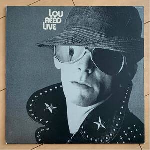 USオリジナル盤 STERLING刻印 Lou Reed - Live ルー・リード APL1-0959 The Velvet Underground and Nico 米盤 LP アルバム