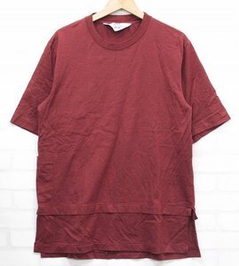 4T2057■SUNSEA 17S09 Layered Ash T サンシー レイヤードアッシュTシャツ