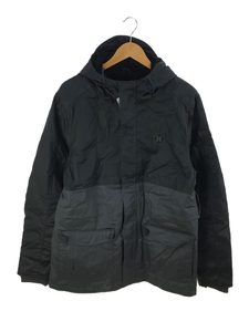 Hurley◆WESTIDE PARKA/裏ボア/マウンテンパーカ/L/コットン/ブラック/MJK0001750/ストリート/