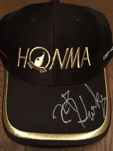 LPGA 森田遥 HONMA 直筆サイン入りキャップ 新品 フリーサイズ