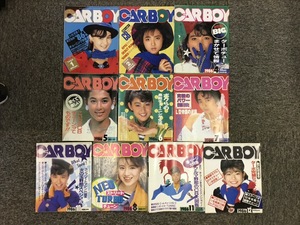 『1986年 CAR BOY まとめて10冊セット3月・9月抜け』