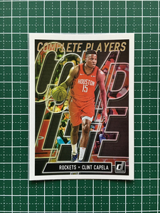 ★PANINI 2019-20 NBA DONRUSS #3 CLINT CAPELA［HOUSTON ROCKETS］インサートカード「COMPLETE PLAYERS」★