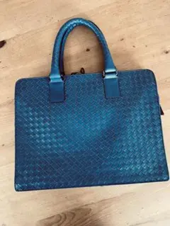 BOTTEGA VENETA ボッテガヴェネタ　ブリーフケース　ブルー