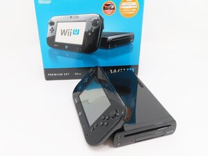 ♪○【任天堂 ニンテンドー】Wii U本体 プレミアムセット 32GB クロ