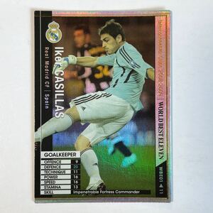 ♪♪WCCF 08-09 WBE イケル・カシージャス Iker Casillas Real Madrid 2008-2009♪四点落札で普通郵便送料無料♪