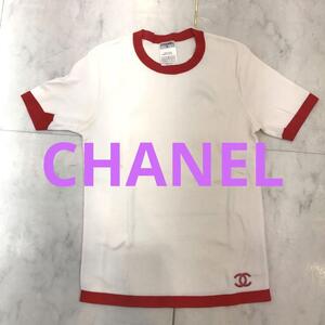 ★美品★CHANEL　シャネル　02S　カットソー　クルーネック　ココマーク