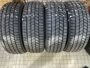 BS最新ブリザック VRX3 185/55R15 2022年製造1シーズン6週間使用４本セット バリ山ヒゲ付9.5〜8.5分山極上品bBフィアット500手渡し可能岐阜