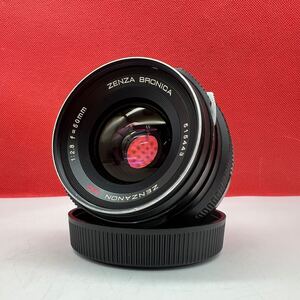 ♪ ZENZA BRONICA ZENZANON MC F2.8 50mm 中判カメラ レンズ 単焦点 動作確認済 ゼンザブロニカ