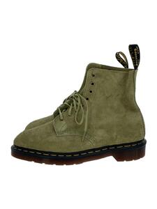 Dr.Martens◆ブーツ/UK7/GRN/スウェード