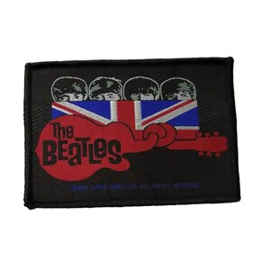 The Beatles パッチ／ワッペン ザ・ビートルズ Guitar & Union Jack