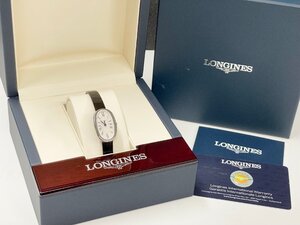 美品 LONGINES ロンジン Symphonette サンフォネット レディース腕時計 クォーツ シルバー ブラック 箱ケース付 2024/11購入 L2.305.4.71.0