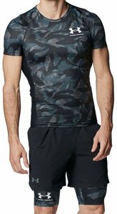 1577188-UNDER ARMOUR/メンズ UAアイソチル コンプレッション ノベルティ ショートスリーブ シ