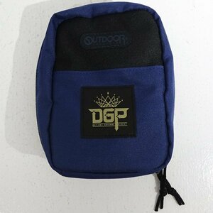 ★中古★仮面ライダーギーツ OUTDOOR PRODUCTS BLACK LABEL 縦型ポーチ コラボ DGP柄 ネイビー×ブラック★【TY708】