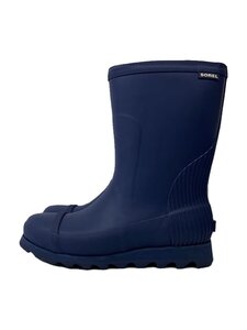 SOREL◆レインブーツ/24.5cm/BLU/NL2443-591