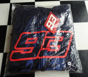 【MotoGP】マルクマルケス #93 オフィシャル ジップアップ パーカー（XLサイズ） Official Marc Marquez Mm93 Blue Shaded Hoodie 22 23003