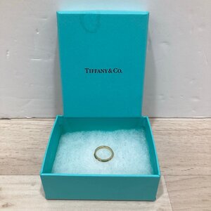 ティファニー TIFFANY&Co. トゥルーバンド リング 指輪 約6.5号 K18YG Au750 約3.07g イエローゴールド ダイヤ[D1226]