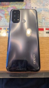 OPPO Reno5 A シルバーブラック SIMフリー　Y!mobile版 中古美品 ケース付