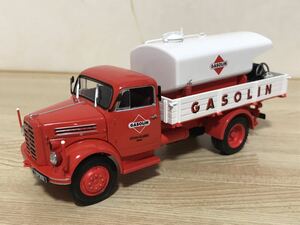 送料無料　当時物 1/43 タンクローリー Borgward B4500 トラックミニカー　ミニチャンプス MINICHAMPS GASOLIN TANK TRUCK