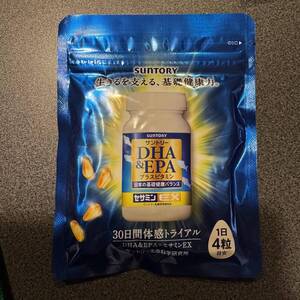 サントリー DHA＆EPA＋セサミンEX 30日分 120粒 × 1個