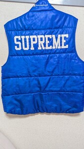 Supreme Champion Puffy Vest シュプリーム チャンピオン パフィー ベスト Sサイズ