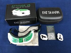 FAT SHARK FATSHARK ファットシャーク attitude V6 USB電源 付 中古 美品