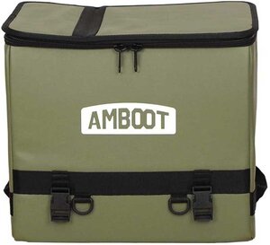 AMBOOT 「大型キャリア」専用 リヤボックス 容量約30L カーキ AB-RB01-KH