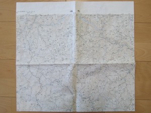 5万分の1地形図 油木(岡山/広島県) 昭和49年修正版