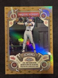 2024 Topps Chrome NPBプロ野球 オリックス イチロー MAJESTIC MOMENT Gold Refractor 50枚限定