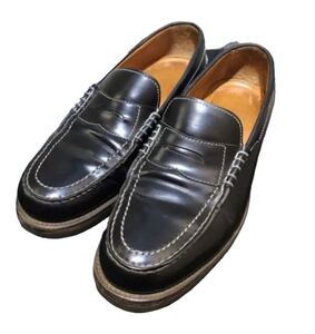 ALTORO アルトロ ローファー シルバノマッツァ T0020 size 7 革靴 レザー ブラック 本革