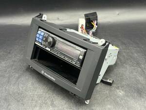 【動作未確認】 Alpine/アルパイン iPod/CD ヘッドユニット カーステレオ ベンツ 2DIN 筋膜フレーム付き CDA-117Ji