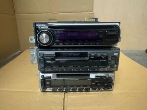 KENWOOD RX-670MD/RX-340/U535 3台セット！現状品未確認ジャンク品部品取り！返品不可！管理番号棚4-C557その他にも出品中