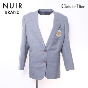 クリスチャンディオール Christian Dior ジャケット sizeM テーラード グレー