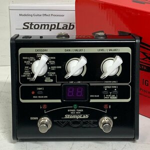 VOX StompLab 1G＜動作確認済み＞元箱・取説付き ヴォックス マルチエフェクター コンパクトエフェクター MADE IN JAPAN SL1G IG ⅠG □